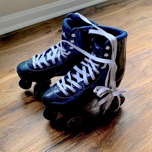 Impala Roller Skates- Navy Glitter